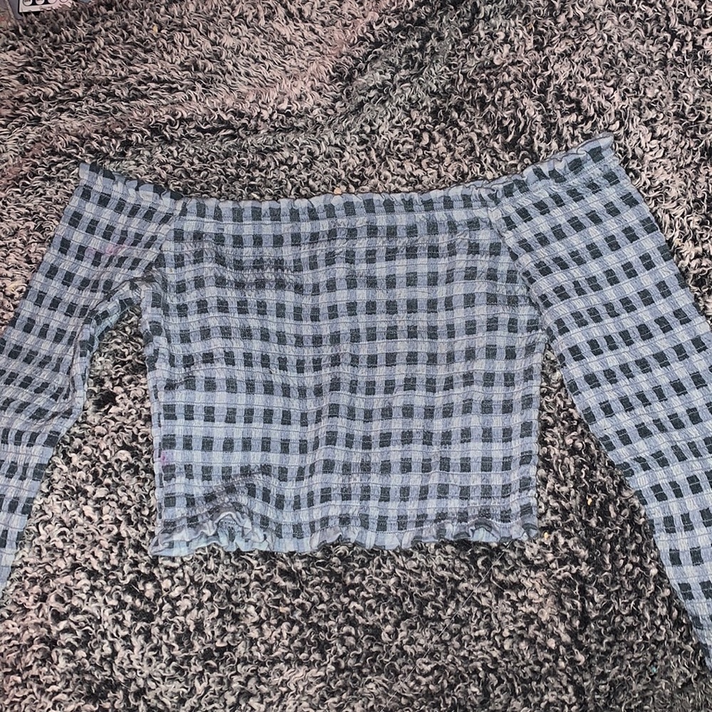 S Cropped Wild Fable Off The Shoulder Shirt